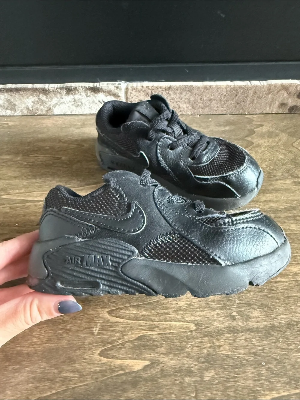 Nike Air Max Unisex Kids Sneaker Black US 8C EU 25 CD6893-005